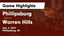 Phillipsburg  vs Warren Hills Game Highlights - Feb. 9, 2019