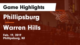 Phillipsburg  vs Warren Hills Game Highlights - Feb. 19, 2019
