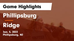 Phillipsburg  vs Ridge  Game Highlights - Jan. 5, 2022