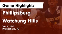 Phillipsburg  vs Watchung Hills Game Highlights - Jan 4, 2017