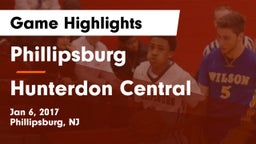 Phillipsburg  vs Hunterdon Central Game Highlights - Jan 6, 2017