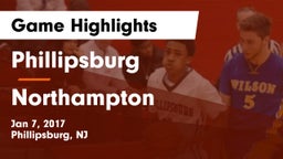 Phillipsburg  vs Northampton  Game Highlights - Jan 7, 2017
