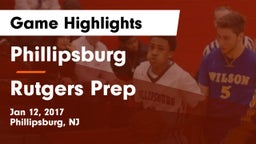 Phillipsburg  vs Rutgers Prep  Game Highlights - Jan 12, 2017