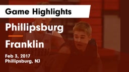 Phillipsburg  vs Franklin Game Highlights - Feb 3, 2017