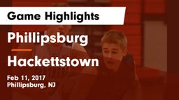 Phillipsburg  vs Hackettstown  Game Highlights - Feb 11, 2017
