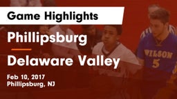 Phillipsburg  vs Delaware Valley Game Highlights - Feb 10, 2017