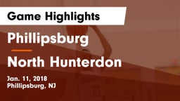 Phillipsburg  vs North Hunterdon  Game Highlights - Jan. 11, 2018