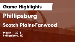 Phillipsburg  vs Scotch Plains-Fanwood  Game Highlights - March 1, 2018