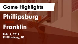 Phillipsburg  vs Franklin  Game Highlights - Feb. 7, 2019