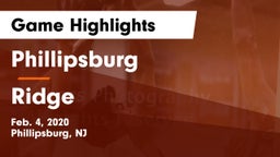 Phillipsburg  vs Ridge  Game Highlights - Feb. 4, 2020