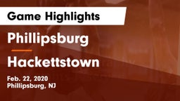 Phillipsburg  vs Hackettstown  Game Highlights - Feb. 22, 2020