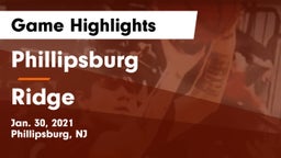 Phillipsburg  vs Ridge  Game Highlights - Jan. 30, 2021