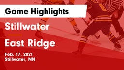 Stillwater  vs East Ridge  Game Highlights - Feb. 17, 2021