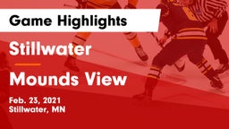 Stillwater  vs Mounds View  Game Highlights - Feb. 23, 2021