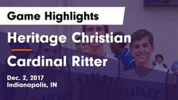 Heritage Christian  vs Cardinal Ritter  Game Highlights - Dec. 2, 2017
