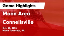 Moon Area  vs Connellsville Game Highlights - Oct. 23, 2023