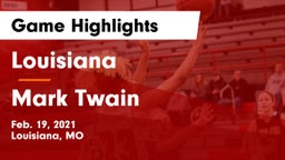 Louisiana  vs Mark Twain  Game Highlights - Feb. 19, 2021