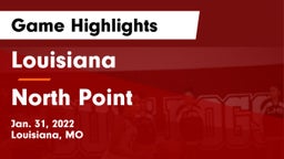 Louisiana  vs North Point  Game Highlights - Jan. 31, 2022