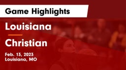 Louisiana  vs Christian  Game Highlights - Feb. 13, 2023