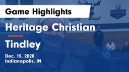 Heritage Christian  vs Tindley  Game Highlights - Dec. 15, 2020