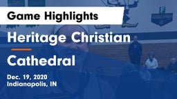 Heritage Christian  vs Cathedral  Game Highlights - Dec. 19, 2020