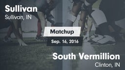 Matchup: Sullivan  vs. South Vermillion  2016