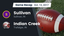 Recap: Sullivan  vs. Indian Creek  2017
