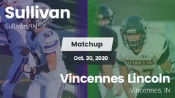 Matchup: Sullivan  vs. Vincennes Lincoln  2020