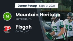 Recap: Mountain Heritage  vs. Pisgah  2021