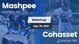 Matchup: Mashpee vs. Cohasset  2016