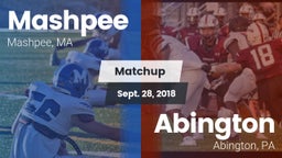 Matchup: Mashpee vs. Abington  2018