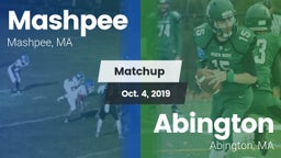Matchup: Mashpee vs. Abington  2019