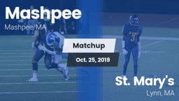 Matchup: Mashpee vs. St. Mary's  2019