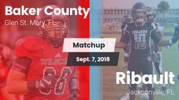 Matchup: Baker County High vs. Ribault  2018