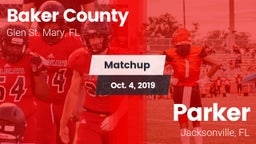 Matchup: Baker County High vs. Parker  2019