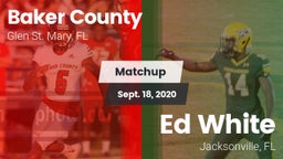 Matchup: Baker County High vs. Ed White  2020