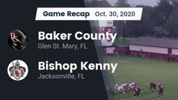 Recap: Baker County  vs. Bishop Kenny  2020