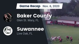 Recap: Baker County  vs. Suwannee  2020