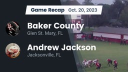 Recap: Baker County  vs. Andrew Jackson  2023