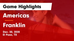 Americas  vs Franklin  Game Highlights - Dec. 30, 2020
