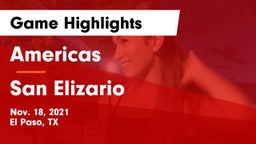 Americas  vs San Elizario  Game Highlights - Nov. 18, 2021