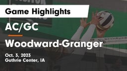 AC/GC  vs Woodward-Granger  Game Highlights - Oct. 3, 2023