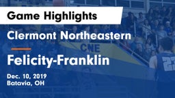 Clermont Northeastern  vs Felicity-Franklin  Game Highlights - Dec. 10, 2019