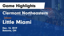 Clermont Northeastern  vs Little Miami  Game Highlights - Dec. 14, 2019