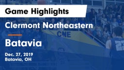 Clermont Northeastern  vs Batavia  Game Highlights - Dec. 27, 2019