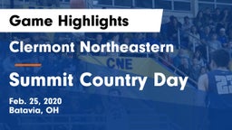 Clermont Northeastern  vs Summit Country Day Game Highlights - Feb. 25, 2020
