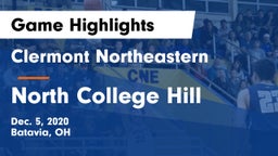 Clermont Northeastern  vs North College Hill  Game Highlights - Dec. 5, 2020