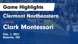 Clermont Northeastern  vs Clark Montessori  Game Highlights - Feb. 1, 2021
