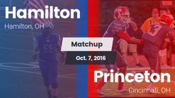 Matchup: Hamilton  vs. Princeton  2016