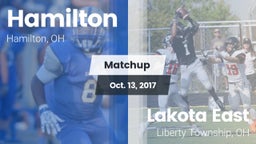 Matchup: Hamilton  vs. Lakota East  2017